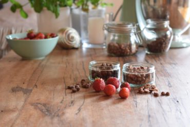 Hundeblog Rezept Mini Trainings Leckerli Erdbeeren 1