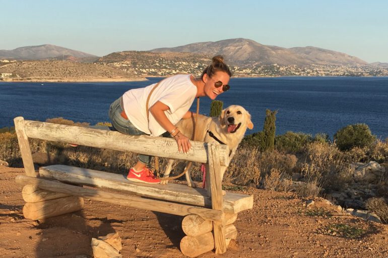 Athen Mit Hund 1